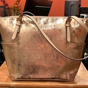 Rose Gold Michael KORs Tote.